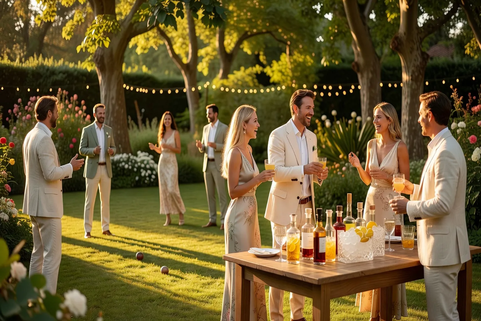 Animation cocktail de mariage : idées, timing et budget 2026