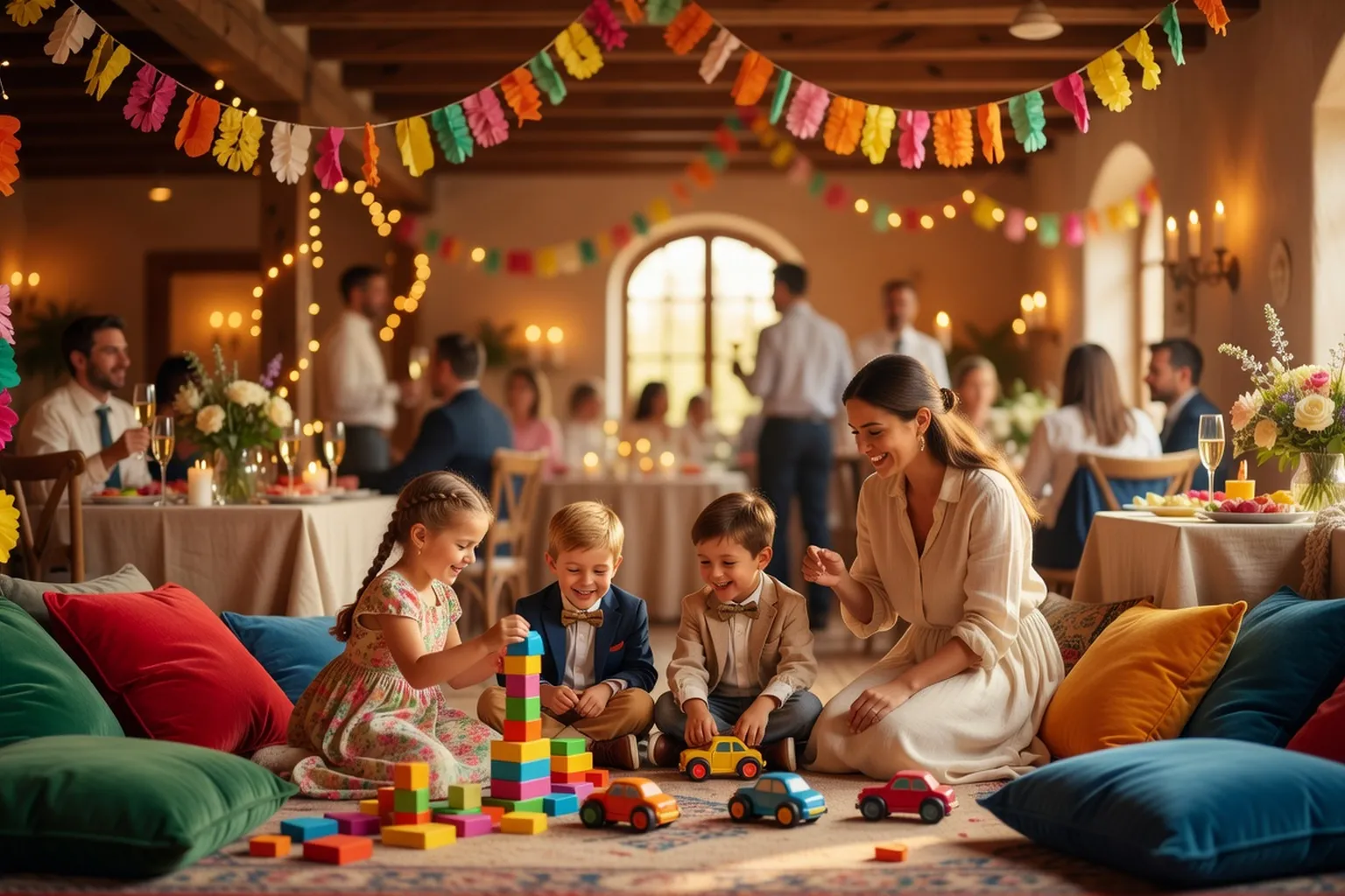 Coin kids au mariage : l'interview de Julie Blanc, animatrice jeunesse