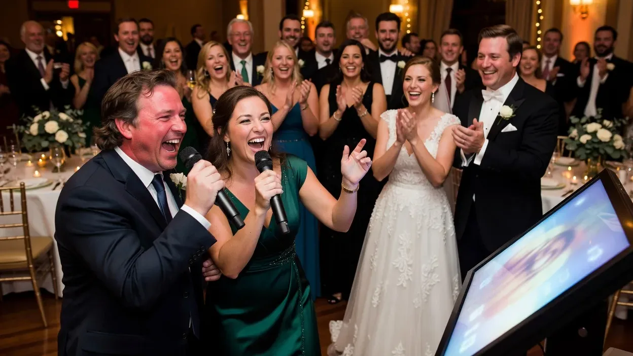 Karaoké de mariage : chansons, matériel et timing