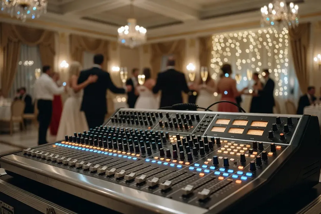 Sonorisation de mariage : sono, scène et matériel audio — guide 2026